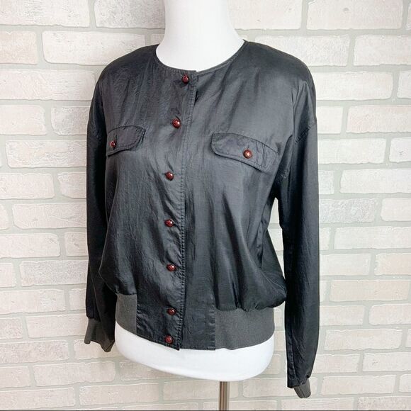 Vintage Josephine Pin-Up Bomber Style Jacket T6 - Picture 1 of 10
